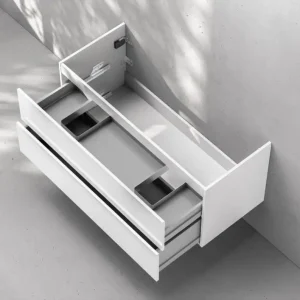 Unterschrank Intarbad Premium als Zubehör für Doppelwaschtisch Laufen Pro S 130cm Billig