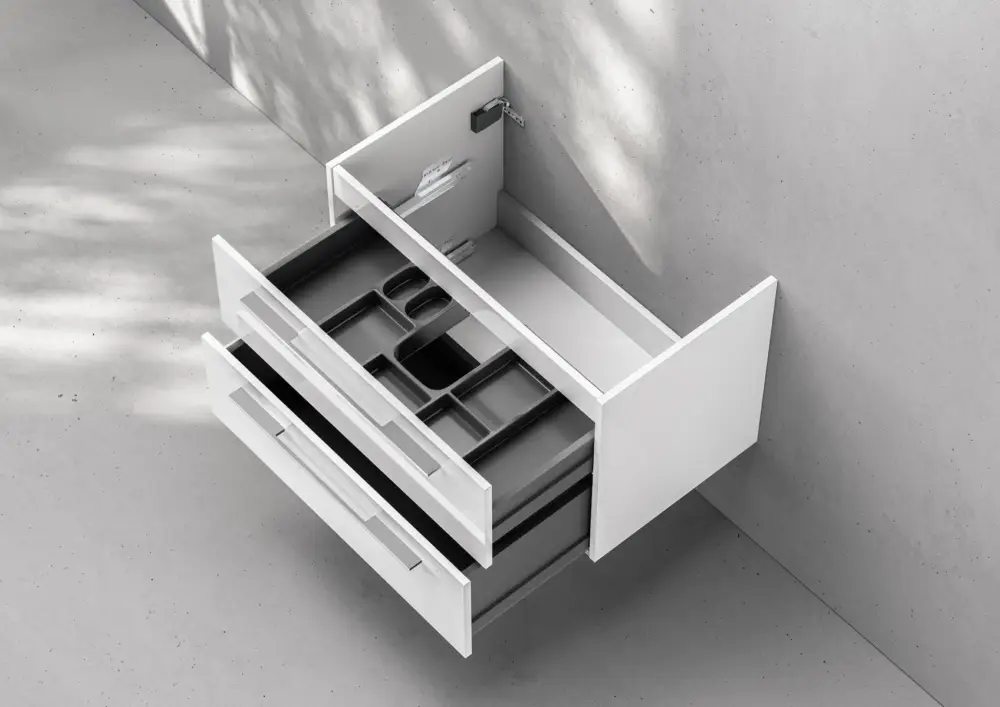 Unterschrank Intarbad Deluxe+ als Zubehör für Waschtisch Duravit Vero 85cm Highlight