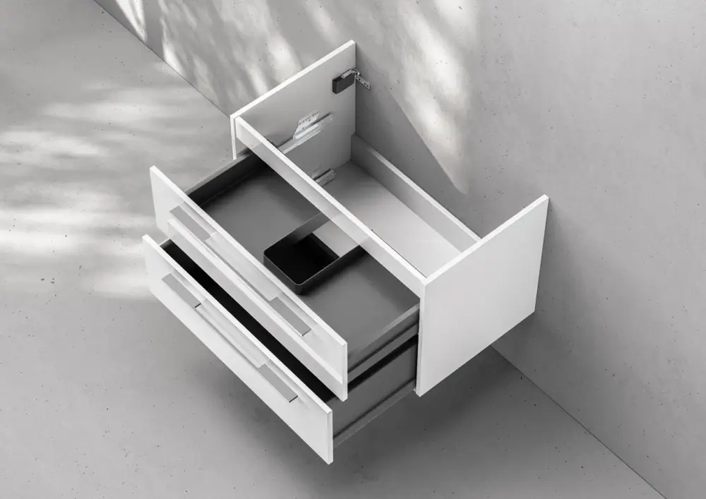 Unterschrank Intarbad Deluxe als Zubehör für Waschtisch Duravit D-Code 85cm Abverkauf