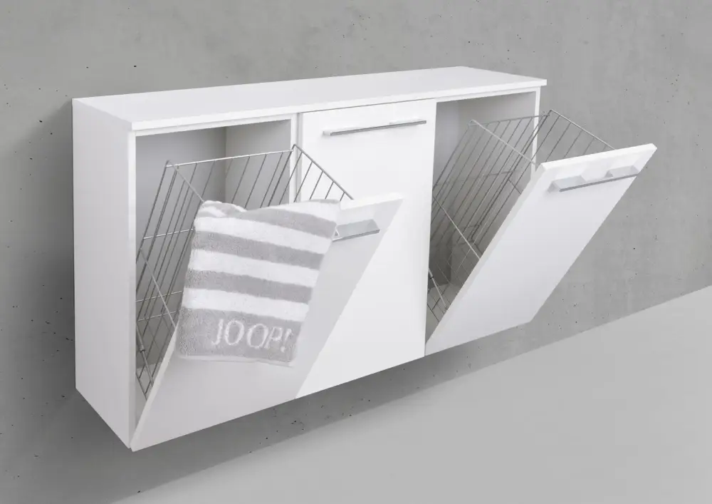 Schneller Versand Sideboard / Kommode mit Wäschekippe nach Maß mit Softclose, Tür mittig