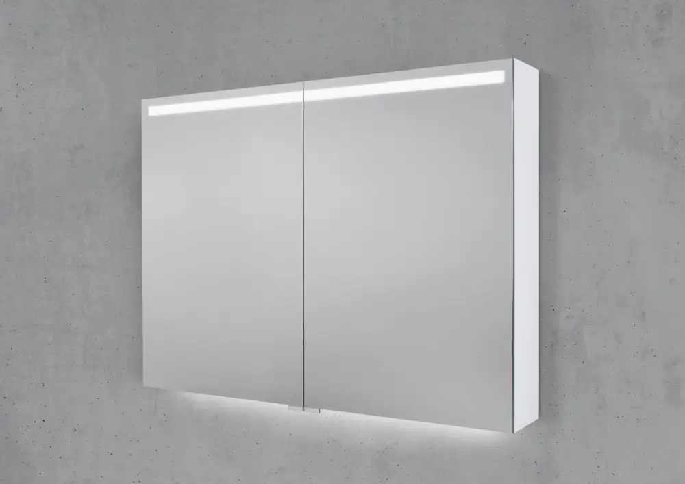 Spiegelschrank 90 cm integrierte MULTILIGHT-LED Lichtleiste Bestseller