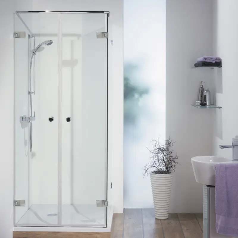 BREUER First Glass Pendeltür mit Seitenwand rechts Rabatt