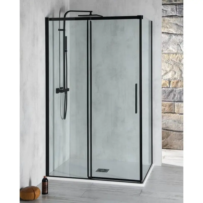 LINE BLACK Rechteckige Duschkabine 1100x800/900/1000 mm, L/R Variante Neue Ware