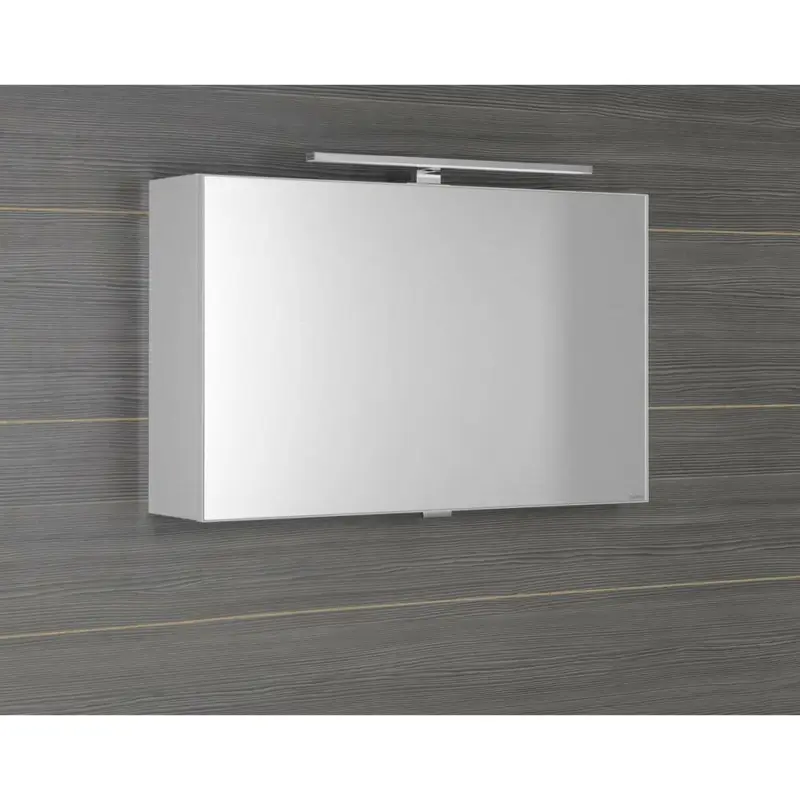 Gratis Versand Spiegelschrank Cloe mit LED Beleuchtung, 80x50x18cm, weiss