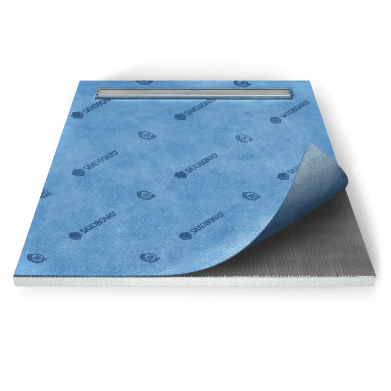 Wochenendangebot SAXOBOARD® Duschelement befliesbar mit Rinne Ultraslim ultraflach