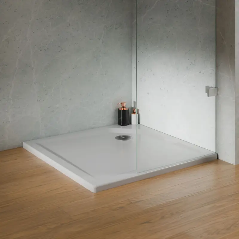BREUER Classic Line extra flach Quadratduschwanne Top-Preis