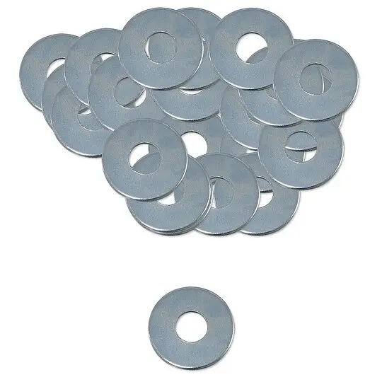 Top-Preis 200 Stk. Unterlegscheibe Stahl verzinkt - 6,4 x 18 x 1,6 mm - nach DIN 9021- für Schrauben 6 mm