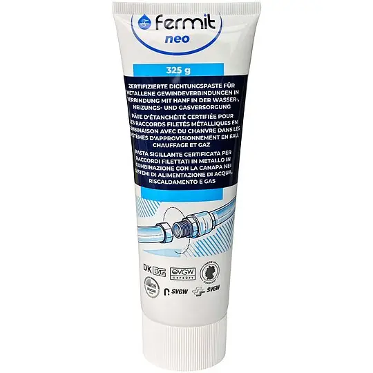 Begrenztes Angebot NEO-FERMIT UNIVERSAL Dichtpaste - für Heizung, Gas, Trinkwasser - 325 g Tube