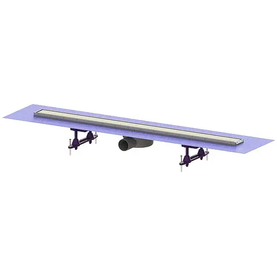 Sonderaktion KESSEL Duschrinne Linearis Compact - DN 50 / Länge 950 mm