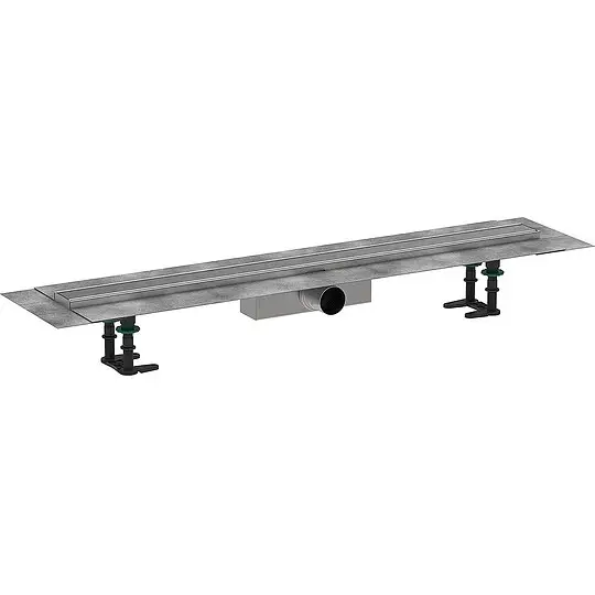 Expressversand Hansgrohe RainDrain Compact Komplettset für Standardinstallation, Edelstahl gebürstet, 900 mm - 56180800