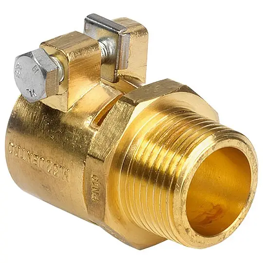 Kostenloser Rückversand AUSTROFLEX Messing-Klemmübergang für Fernwärmeleitung Heizung, Kalt- und Kühlwasser - 40 x 3,7 mm x 1 1/4'' AG