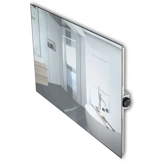 jollytherm Infrarot Glasheizkörper 60 x 120 cm, 1200 Watt, Spiegel - 10544 Geprüft