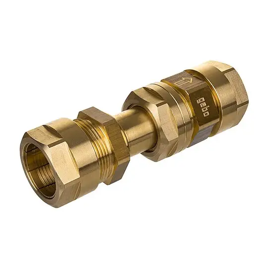 Multigebo Messing-Klemmverbinder mit Längenausgleich - 32 mm x 32 mm - 14.320.02.32KIT Begrenztes Angebot
