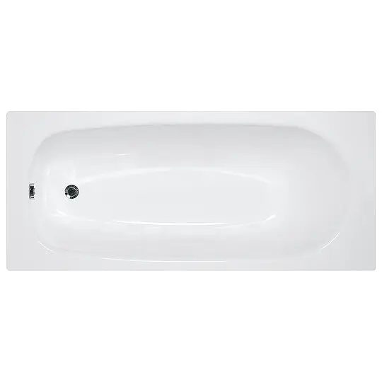 Badewanne VERONA 1700 x 410 x 750 mm, Inhalt 197 l, Stahl-Emaille, weiß Nur Heute