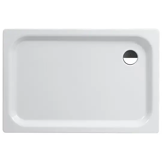Duschwanne ERAM Rechteck 1200 x 65 x 800 mm, Stahl-Emaille, weiß Preisknaller
