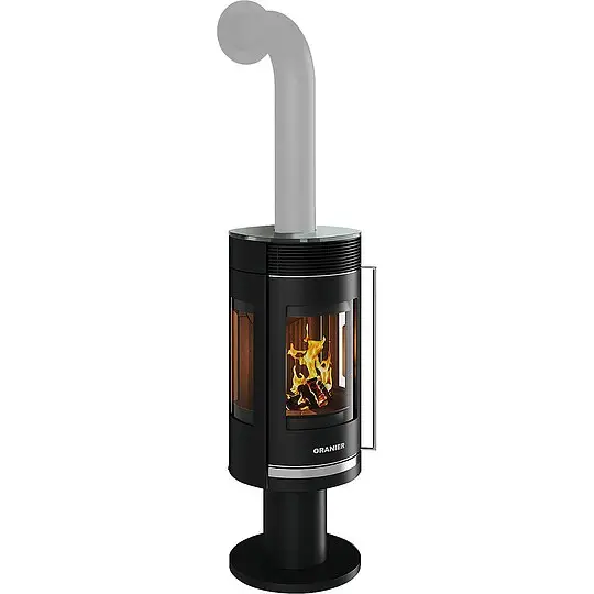 Beliebt Kaminofen Oranier Rota Twist, Glas / Stahl schwarz, 5,5 kW - 5797 30