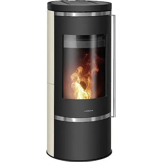 Pelletofen Oranier Carus 2.0, Kalkstein Cream / Stahl schwarz, 6 kW - 7964 87 Jetzt Bestellen