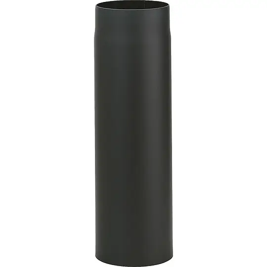 Rauchrohr Ø 150 mm, lackiert, Länge 150 mm, gussgrau Abverkauf