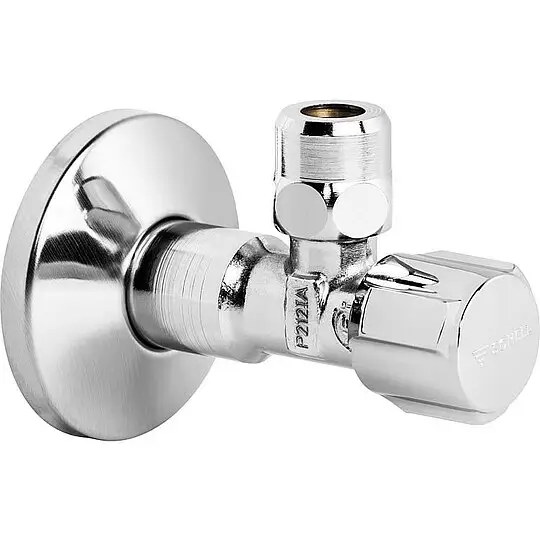 Schell Eckventil COMFORT 1/2'' x 1/2'' - selbstdichtend, mit Quetschverschraubung - Messing verchromt Preiswert
