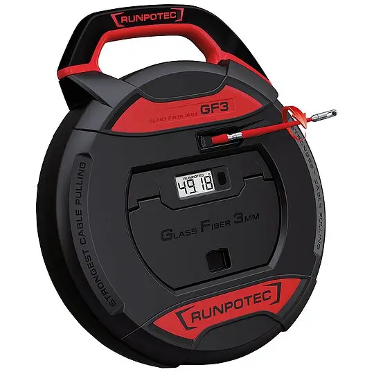 Gratis Versand Kabeleinziehsystem GF3 mit Meterzähler für Rohr-Ø 10-50 mm - Länge 50 m