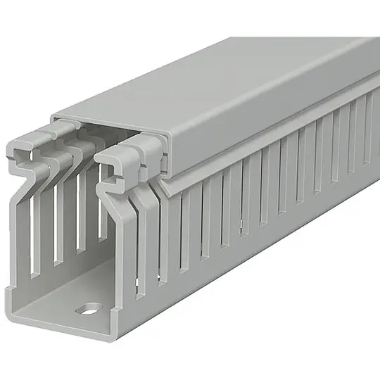 Geprüft Verdrahtungskanal LK4 30015, steingrau - 30 x 15 x 2000 mm
