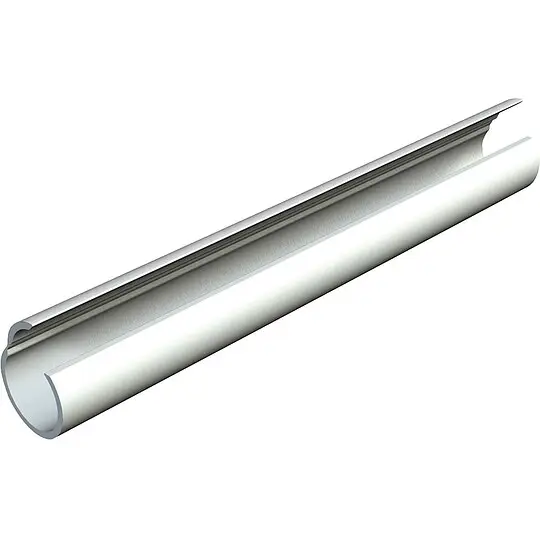 Ausverkauf Quick-Pipe Rohr M25 lichtgrau, je 2 m Länge - 1 Stk.