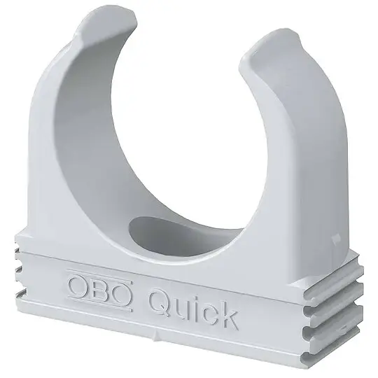 Quick-Schelle M50 lichtgrau, Spannweite 50 mm - 25 Stk Preisreduziert