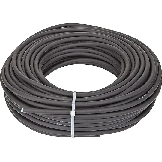 Must-Have Gummileitung H07RN-F 5 G x 4 mm² schwarz - Rolle 50 m