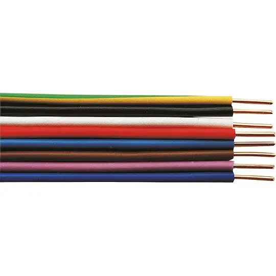 Isolierte Starkstromleitung H07V-U massiv, 1 x 1,5 mm² weiß - Rolle 100 m Direktkauf