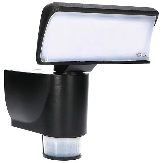 Nur Heute LED's light 4000 K Schwarz LED Strahler mit Bewegungsverfolgung 18 W - 1400 lm