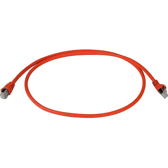 Patchkabel Cat.6A MP8 FS 500 LSZH - 10,0 m, rot Expressversand