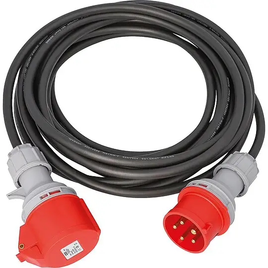 Kostenfreie Lieferung CEE-Verlängerungsleitung H07RN-F, 400V/16A, 5 x 1,5 mm², 25m