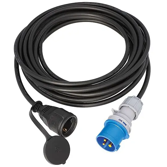 CEE-Schuko 230V Adapterleitung H07RN-F, 3x2,5 mm², 10 m Finale Aktion
