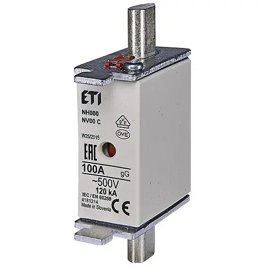 Bestseller ETI NH Sicherung NH000 gG 125A/500V - 3 Stück