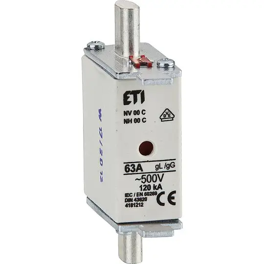 Must-Have Sicherung NH AC 500V, Gr.01/ 80A - 3 Stück