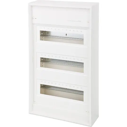 Bestpreis Aufputzverteiler Hager, Volta IP30, 3x12PLE, ohne Tür VA36CN