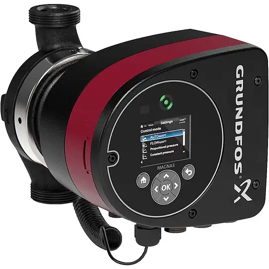 Abverkauf BOSCH Heizungspumpe Grundfos Magna 3 25-100, hocheffizient, geregelt, für 200 kW - 7738314168