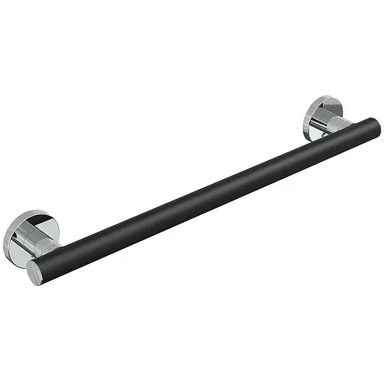Gratis Versand Haltegriff Elida Plus, schwarz matt chrom, 600 x 32 x 87 mm