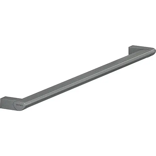 Ausverkauf Haltegriff Normbau Serie Cavere aus Aluminium, Achsmaß 600 mm, Anthrazit-Metallic - 7453060095
