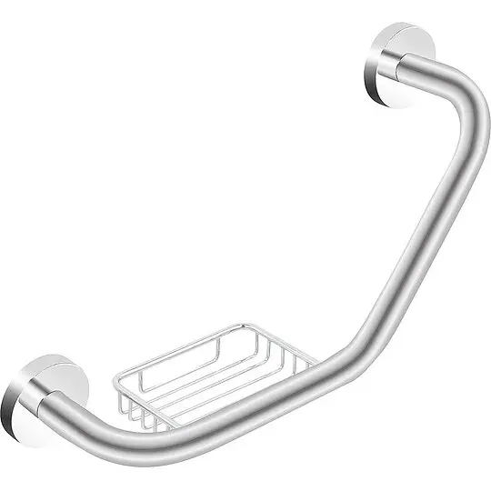 Wannengriff Eldrid mit Seifenkorb, Messing verchromt - 93 135 80 Saisonangebot