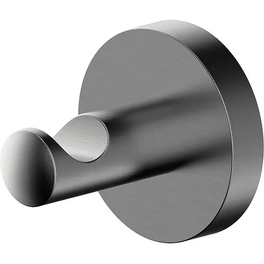 Handtuchhaken Eldrid, Messing Gunmetal Neu