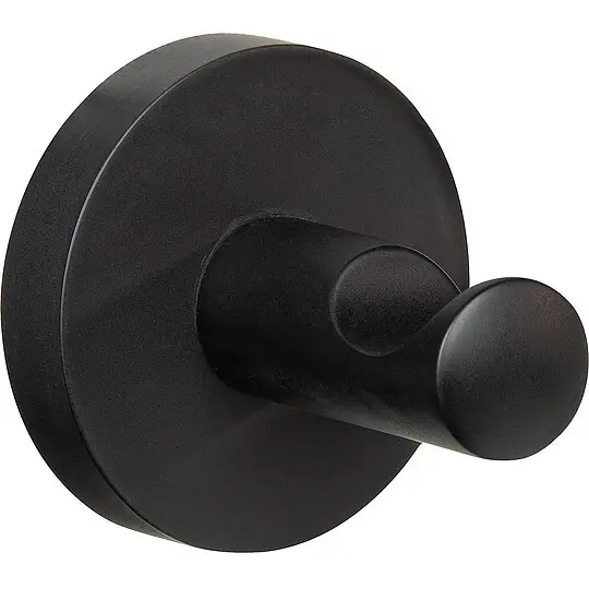 Handtuchhaken Eldrid nero, Messing schwarz - 93 162 68 Geprüft