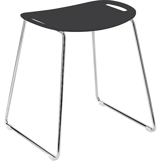 Duschhocker Hewi, tiefschwarz, 507 x 489 mm - 950.51.30090 Nur Heute