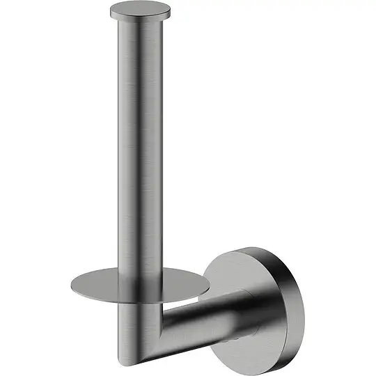Reservepapierrollenhalter Eldrid, senkrecht eckig, Messing Gunmetal Jetzt Bestellen