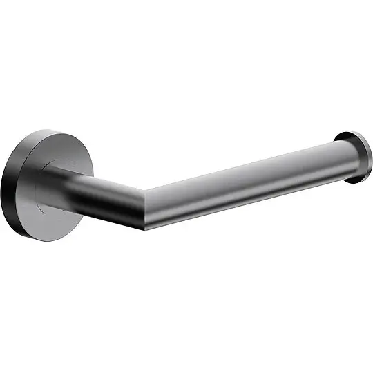 Preisreduziert Papierrollenhalter Eldrid ohne Deckel, eckig, rechts, Messing Gunmetal