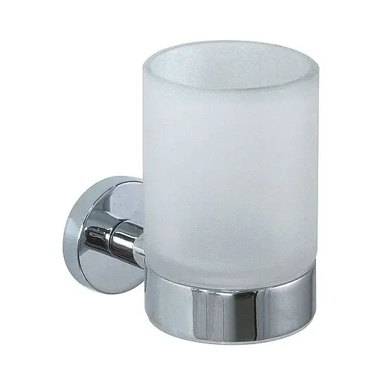 Glashalter ROMAN DIETSCHE VARUNA mit satiniertem Glas - chrom - 778210 Kostenfreie Lieferung