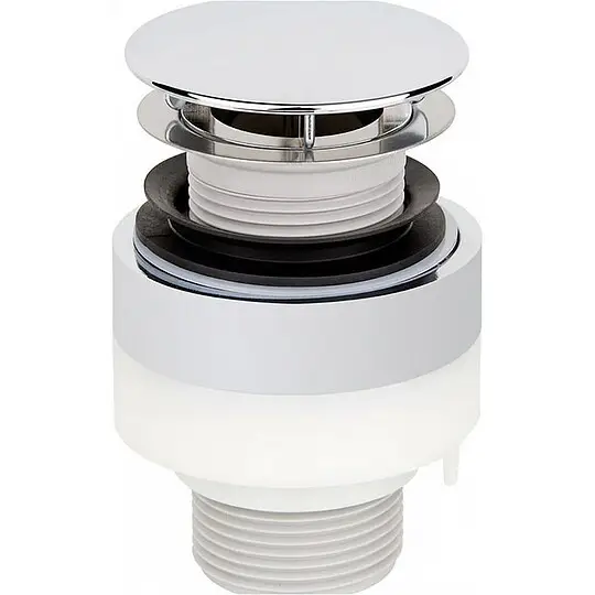 Garantierte Lieferung Schaftventil 1 1/4“ Alape VT.2 verchromt, für Becken ohne Überlauf - Ø 63 mm