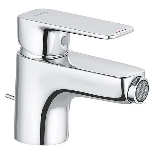 Bidetmischer Kludi Pure & Style, Ausladung 110 mm, chrom - 402160575 Schnäppchen