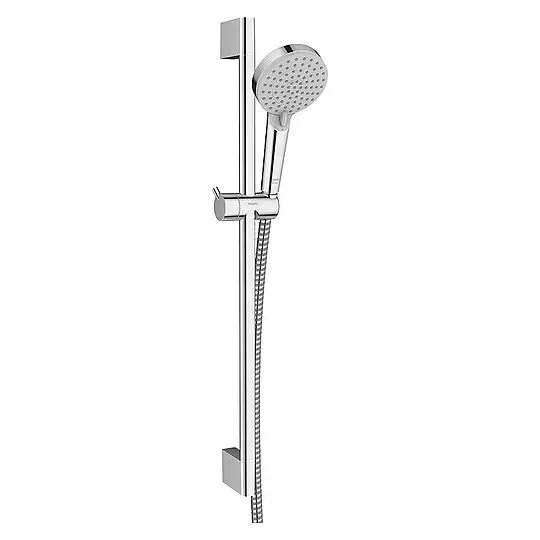 Neuheit Brause-Set Hansgrohe Vernis Blend Vario/Unica 650 mm, 2 Strahlarten Ø 100 mm, chrom - 26275000