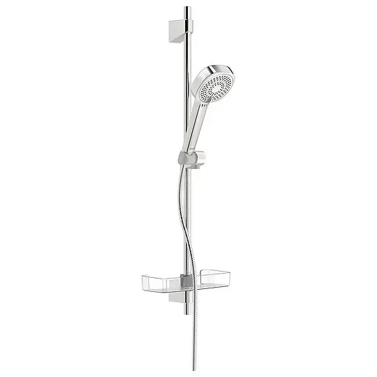 Brause-Set Hansabasicjet Style Brausestange 764 mm, 3 Strahlarten, chrom - 44770131 Neue Ware